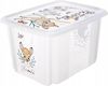 купить Короб для хранения Keeeper Bambi Transparent (12238001) 30L для игрушек в Кишинёве 