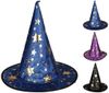 купить Декор Promstore 53734 Palarie vrajitoare Halloween cu stele, 32X32cm, textil в Кишинёве 