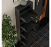 cumpără Raft pentru încălțăminte Trendy Locking 4 Piece Metal-Anthracite, 50x136x15cm în Chișinău 