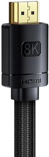 cumpără Cablu pentru AV Baseus CAKGQ-K01 HDMI to HDMI, V1.4, High Speed, 8K@60Hz 2M, High Definition Series, Black în Chișinău 