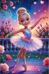 купить Головоломка Trefl 16538 Puzzles 100 Ballerina в Кишинёве 