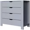 cumpără Comodă Trendy Duru 1600-31-White, 90x85x42cm (GTR007926) în Chișinău 
