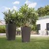 купить Цветочный горшок Lechuza Cubico Cottage 30, Mocha в Кишинёве 