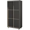 купить Шкаф my-STYLE C10H2T03AM02-U13, 100x220, антрацит в Кишинёве 