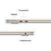 cumpără Laptop Apple MacBook Air 13" M4 10c/10g 16/512GB Starlight MW103 în Chișinău 
