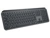 купить Клавиатура Logitech Wireless MX Keys Advanced Graphite Illuminated Keyboard, Logitech Unifying 2.4GHz wireless technology, Bluetooth, Rechargeable with USB type C, Graphite 920-009417 в Кишинёве 