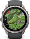 cumpără Ceas inteligent Garmin Fenix 9 Pro, 51mm, inReach,Ti w/Grpht/BkBnd (010-04337-21) în Chișinău 