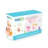 Set pentru baie BabyJem Grey, 5 unitati 