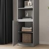 купить Шкаф детский MebelStar NEO 1D 50x50x210 Grey (MBS-1155) в Кишинёве 