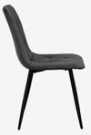 купить Комплект стол и стулья Evelin di Costacurta стол DT 404-3B + 3 стула YTC-080B Dark grey в Кишинёве 