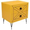 cumpără Noptieră Trendy Luna Galben, 50x55x40cm (GTR001543) în Chișinău 