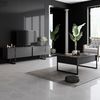 купить Журнальный столик Hanah Home Luxe Anthracite Black в Кишинёве 