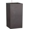 купить Цветочный горшок Lechuza Canto Stone 40 High, Graphite Black в Кишинёве 