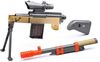 cumpără Armă de jucărie Wenyi WY2103D Accurate cu 12 gloanțe moi, 5 cartușe, ochelari, suport în Chișinău 