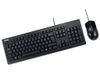 Keyboard & Mouse Asus U2000, Multimedia, Elegant style, Silent, Solid construction, Black, USB 
