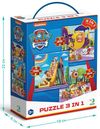 купить Головоломка Dodo 200578 Puzzle 3în1 Teren de joacă, seria Patrula Cățelușilor в Кишинёве 