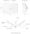 купить Wi-Fi точка доступа Ubiquiti LBE-5AC-XR, airMAX LiteBeam 5AC в Кишинёве 