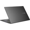 cumpără Laptop 14 ASUS VivoBook K413EA Black, Metal Case, Intel i3-1115G4 3.0-4.1Ghz/8GB DDR4/SSD 256GB/Intel UHD Graphics/WiFi 6 802.11ax/BT5.0/USB Type C/HDMI/HD WebCam/Illuminated Keyb./14" FHD LED-backlit NanoEdge Anti-glare (1920x1080)/No OS K413EA-EK1765 în Chișinău 