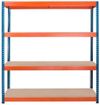 cumpără Raft de depozitare Waltz Raft arhivare si depozitare 1780/1200/500 ORANGE-BLUE (VOR83327) în Chișinău 