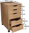 купить Офисный шкаф Trendy Atlas 1600-62, 40x77,4x55cm (GTR007994) в Кишинёве 