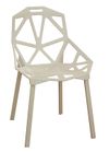 купить Пластиковый стул окрашенный в белый цвет в Кишинёве 