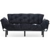cumpără Canapea Trendy Nitta Triple Negru, extensibila (3 locuri) în Chișinău 