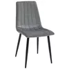 cumpără Scaun Deco DC-90P N23 Catifea-Grey+Black Legs în Chișinău 