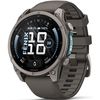 купить Смарт часы Garmin Fenix 9, 47mm, Bare Ti, Pebble Gray Band (010-04762-01) в Кишинёве 