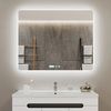 cumpără Oglindă baie Bayro Moon 1000x800 LED 3C touch bluetooth c подогревом, часами и термометром în Chișinău 