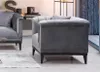 cumpără Fotoliu Trendy La moda-Gri inchis 89x79x105cm în Chișinău 