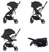 cumpără Сărucior pentru copii Chipolino LKGT02601CH Go Twist Charcoal 360 rotation în Chișinău 