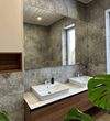 купить Зеркало для ванной Orka Roma AL 1200x800 antiaburire negru XXXX в Кишинёве 