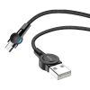 купить Кабель для моб. устройства Hoco S8MGNMCBK USB to Micro USB S8 Magnetic 2.4A 1.2m, Black в Кишинёве 