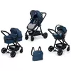 купить Детская коляска Foppapedretti 3in1 Bikini Plus albastru в Кишинёве 