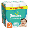 Подгузники Pampers Active Baby Midi Box 3 (6-10 кг), 208 шт.