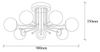 купить Люстра Trendy Daisy-146-AV, 90x35x90cm в Кишинёве 