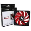 купить Вентилятор Case/CPU FAN XILENCE XPF120.R Black/Red, 120x120x25 mm, 1300rpm, 21 dB, 44.7 CFM, hydro bearing, Big 4Pin and 3Pin Molex (Вентилятор для корпуса) в Кишинёве 