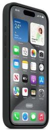 купить Чехол для смартфона Apple iPhone 15 Pro Silicone MagSafe Black MT1A3 в Кишинёве 