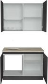 cumpără Mobilă pentru bucatarie ArtFlame GOLA Storm Grey (1.2 m.l.) în Chișinău 