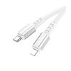 купить Кабель Hoco X85 iP Strength PD charging data cable, white 777416 в Кишинёве 
