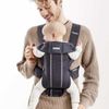 Анатомический рюкзак-кенгуру BabyBjorn Mini Anthracite 3D Mesh 