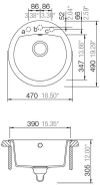 купить Мойка кухонная Schock Cristalite Manhattan R-100 в Кишинёве 