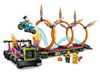 купить Конструктор Lego 60357 Stunt Truck & Ring of Fire Challenge в Кишинёве 