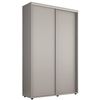 cumpără Dulap Mobildor-Lux Compact uși glisante PAL fără ornament (140x45x200H cm) Grey în Chișinău 