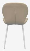 купить Комплект стол и стулья Evelin di Costacurta стол DT-402-5Wh + 4 стула YTC-064Wh Light beige в Кишинёве 