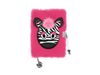 купить Блокнот St.RIGHT 57879 Agenda cu lacat, A5, 96foi, Zebra, coperta plus в Кишинёве 