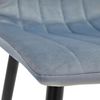 cumpără Scaun Deco DC-90P N61 Catifea-Blue+Black Legs în Chișinău 