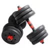 cumpără Ganteră sport STI1738 Set gantere și halteră reglabile, 20 kg total, 2 x 10 kg în Chișinău 