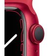 купить Смарт часы Apple Watch Series 7 GPS 41mm (PRODUCT) RED Aluminium Case with PRODUCTRED Sport Band MKN23 в Кишинёве 
