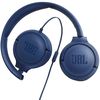 cumpără JBL TUNE 500 Blue On-ear Headset with microphone, Dynamic driver 32 mm, Frequency response 20 Hz-20 kHz, 1-button remote with microphone, JBL Pure Bass sound, Tangle-free flat cable, 3.5 mm jack, Blue, JBLT500BLU în Chișinău 